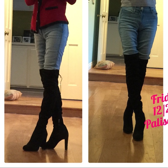 Over knee boot: